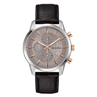Orologio Bulova Uomo Sutton  Chrono in Acciaio 98B409 - 98B409